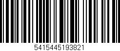 Código de barras (EAN, GTIN, SKU, ISBN): '5415445193821'