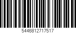 Código de barras (EAN, GTIN, SKU, ISBN): '5446812717517'