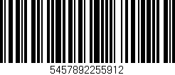 Código de barras (EAN, GTIN, SKU, ISBN): '5457892255912'