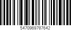 Código de barras (EAN, GTIN, SKU, ISBN): '5470969787642'