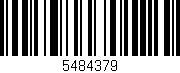 Código de barras (EAN, GTIN, SKU, ISBN): '5484379'