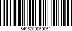 Código de barras (EAN, GTIN, SKU, ISBN): '5496288063861'