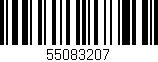 Código de barras (EAN, GTIN, SKU, ISBN): '55083207'