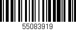 Código de barras (EAN, GTIN, SKU, ISBN): '55083919'