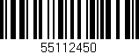 Código de barras (EAN, GTIN, SKU, ISBN): '55112450'