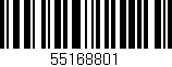 Código de barras (EAN, GTIN, SKU, ISBN): '55168801'