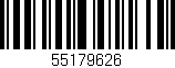 Código de barras (EAN, GTIN, SKU, ISBN): '55179626'