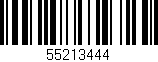Código de barras (EAN, GTIN, SKU, ISBN): '55213444'