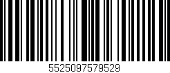 Código de barras (EAN, GTIN, SKU, ISBN): '5525097579529'