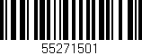 Código de barras (EAN, GTIN, SKU, ISBN): '55271501'