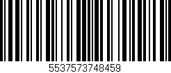 Código de barras (EAN, GTIN, SKU, ISBN): '5537573748459'