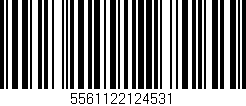 Código de barras (EAN, GTIN, SKU, ISBN): '5561122124531'