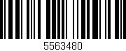 Código de barras (EAN, GTIN, SKU, ISBN): '5563480'