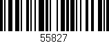 Código de barras (EAN, GTIN, SKU, ISBN): '55827'