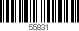 Código de barras (EAN, GTIN, SKU, ISBN): '55831'