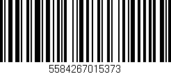 Código de barras (EAN, GTIN, SKU, ISBN): '5584267015373'