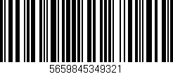 Código de barras (EAN, GTIN, SKU, ISBN): '5659845349321'