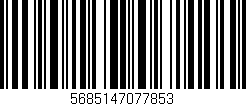 Código de barras (EAN, GTIN, SKU, ISBN): '5685147077853'
