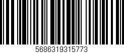 Código de barras (EAN, GTIN, SKU, ISBN): '5686319315773'