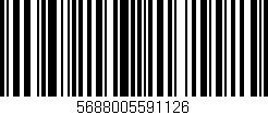 Código de barras (EAN, GTIN, SKU, ISBN): '5688005591126'