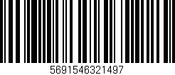 Código de barras (EAN, GTIN, SKU, ISBN): '5691546321497'