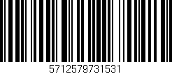 Código de barras (EAN, GTIN, SKU, ISBN): '5712579731531'