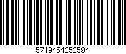 Código de barras (EAN, GTIN, SKU, ISBN): '5719454252594'