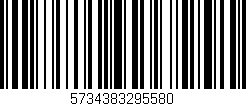 Código de barras (EAN, GTIN, SKU, ISBN): '5734383295580'