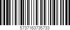 Código de barras (EAN, GTIN, SKU, ISBN): '5737163735733'