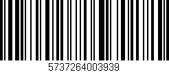 Código de barras (EAN, GTIN, SKU, ISBN): '5737264003939'