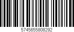 Código de barras (EAN, GTIN, SKU, ISBN): '5745655808292'