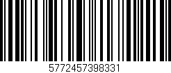 Código de barras (EAN, GTIN, SKU, ISBN): '5772457398331'