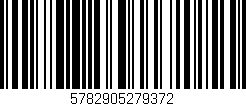 Código de barras (EAN, GTIN, SKU, ISBN): '5782905279372'