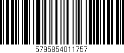 Código de barras (EAN, GTIN, SKU, ISBN): '5795854011757'