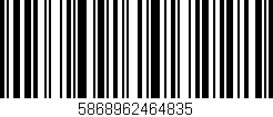 Código de barras (EAN, GTIN, SKU, ISBN): '5868962464835'