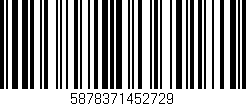 Código de barras (EAN, GTIN, SKU, ISBN): '5878371452729'