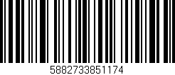 Código de barras (EAN, GTIN, SKU, ISBN): '5882733851174'