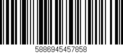 Código de barras (EAN, GTIN, SKU, ISBN): '5886945457858'