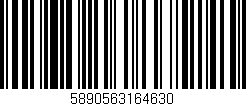 Código de barras (EAN, GTIN, SKU, ISBN): '5890563164630'