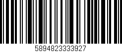 Código de barras (EAN, GTIN, SKU, ISBN): '5894823333927'