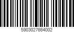 Código de barras (EAN, GTIN, SKU, ISBN): '5903027884002'