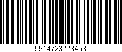 Código de barras (EAN, GTIN, SKU, ISBN): '5914723223453'