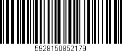 Código de barras (EAN, GTIN, SKU, ISBN): '5928150852179'