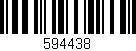 Código de barras (EAN, GTIN, SKU, ISBN): '594438'
