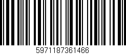 Código de barras (EAN, GTIN, SKU, ISBN): '5971187361466'