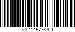 Código de barras (EAN, GTIN, SKU, ISBN): '5991215776703'