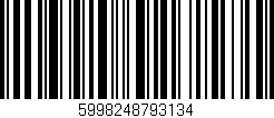 Código de barras (EAN, GTIN, SKU, ISBN): '5998248793134'