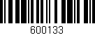 Código de barras (EAN, GTIN, SKU, ISBN): '600133'