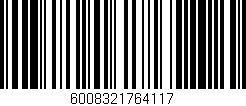 Código de barras (EAN, GTIN, SKU, ISBN): '6008321764117'