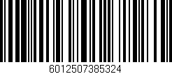 Código de barras (EAN, GTIN, SKU, ISBN): '6012507385324'